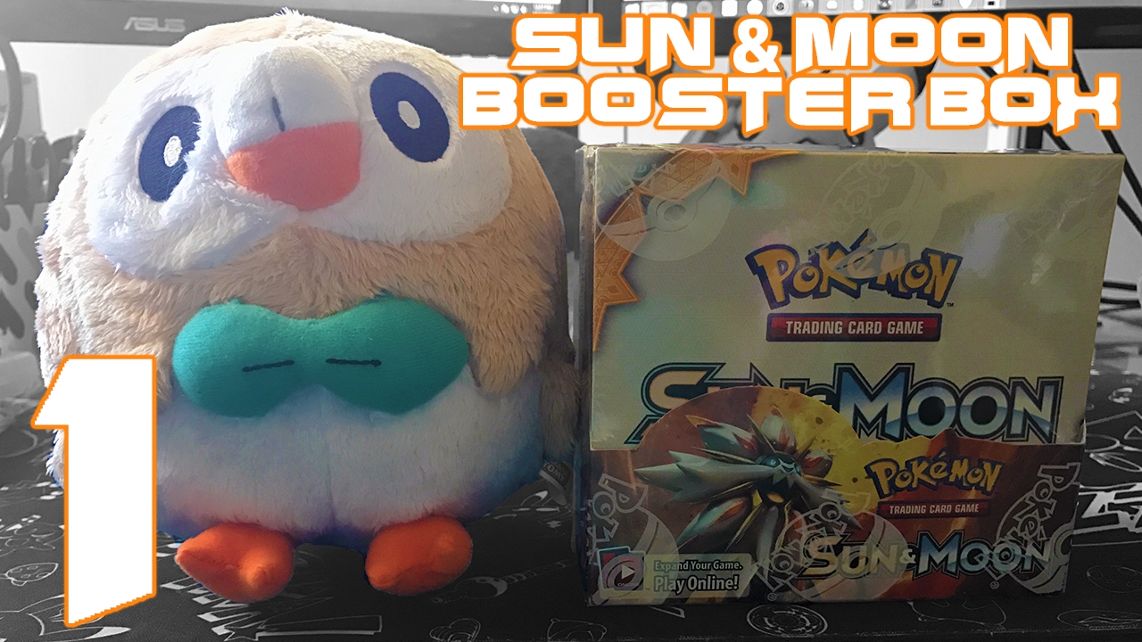 Opening a Pokemon Sun & Moon Booster Box - Part 1
