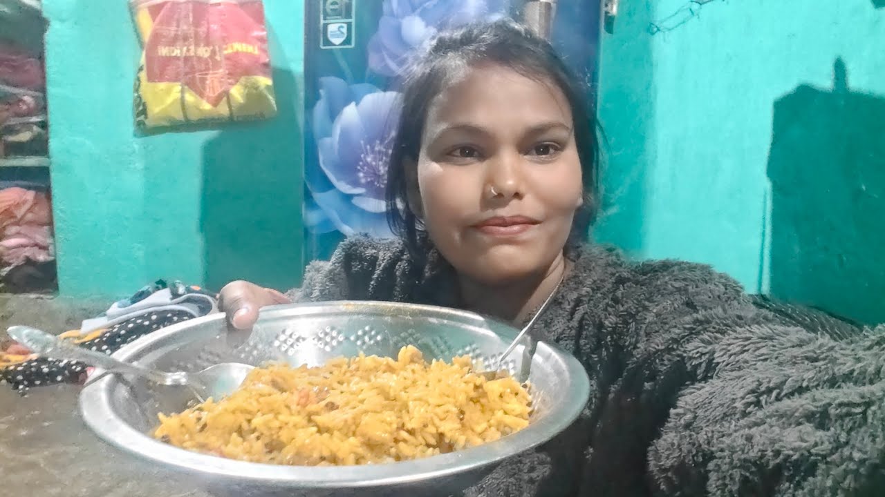 #like #vlog #trading टेस्टी चावल 🍛 full recipe 👈🙏 मजा आ गया 🤤🫶