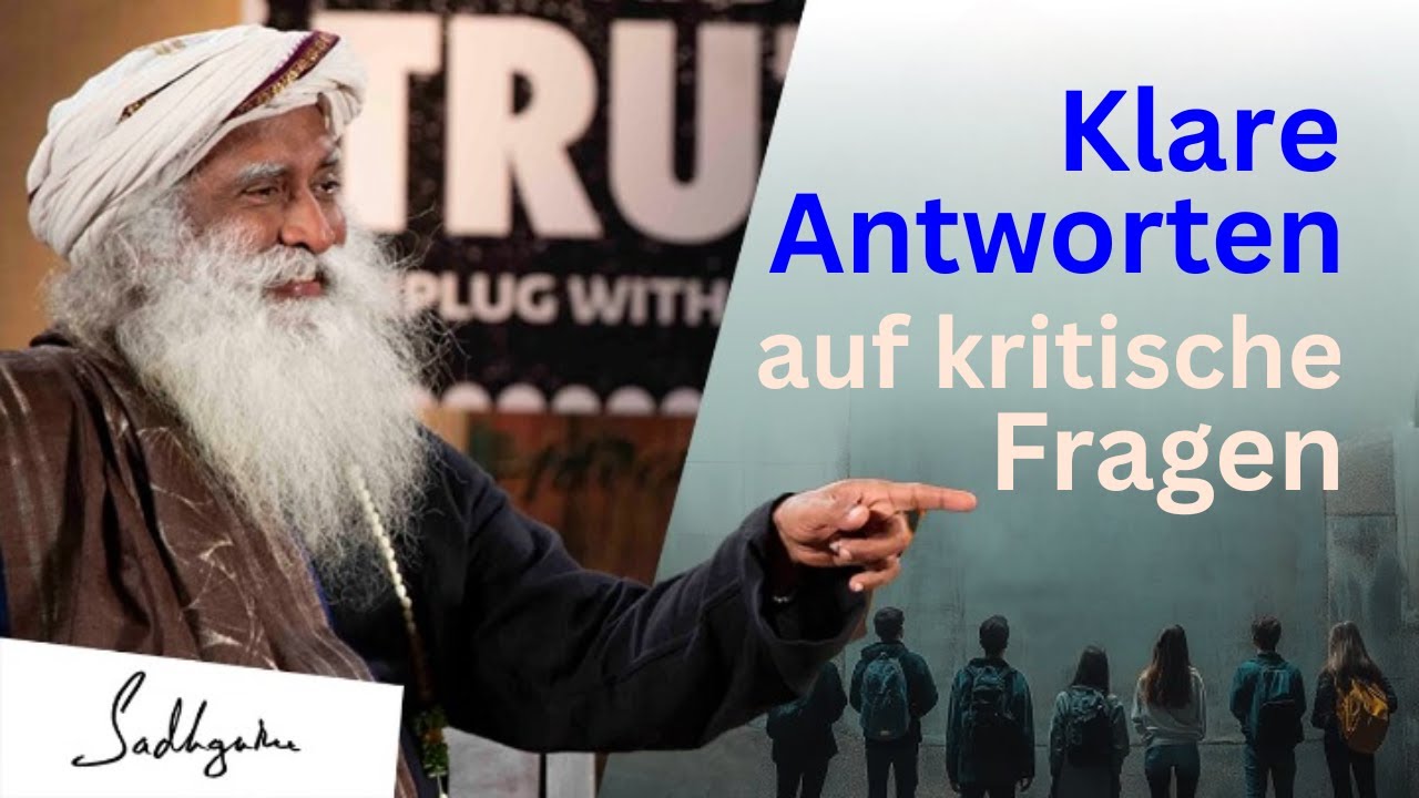 Macht Spiritualität glücklich? Sadhguru räumt auf mit Mythen