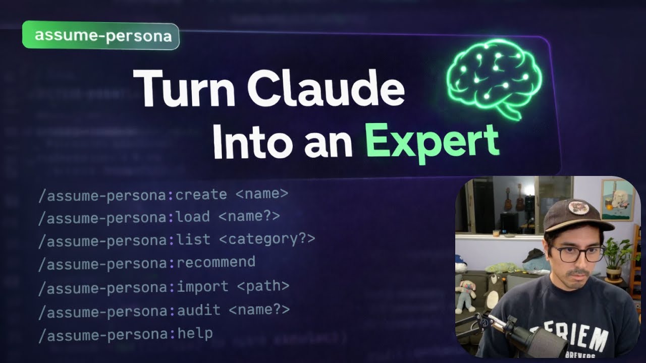 Turn Claude into a Domain Expert with assume-persona plugin