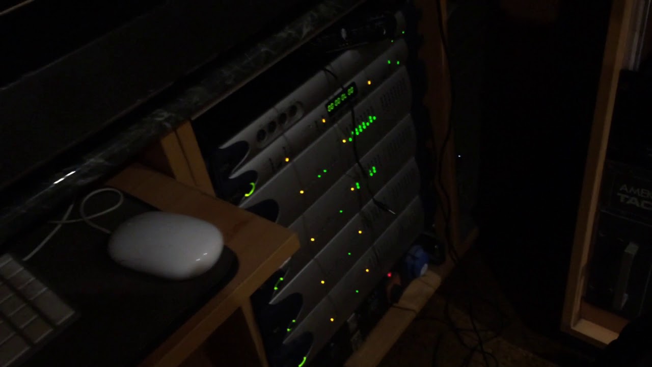 Pro Tools session analog mixdown