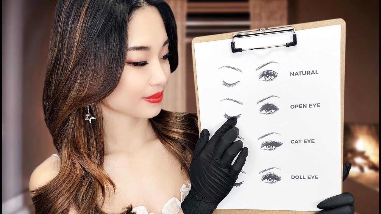 [ASMR] Eyelash Extensions ~ Personal Attention