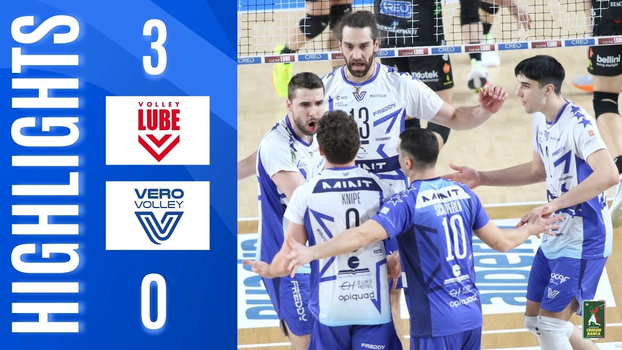 HIGHLIGHTS | Cucine Lube Civitanova vs Vero Volley Monza