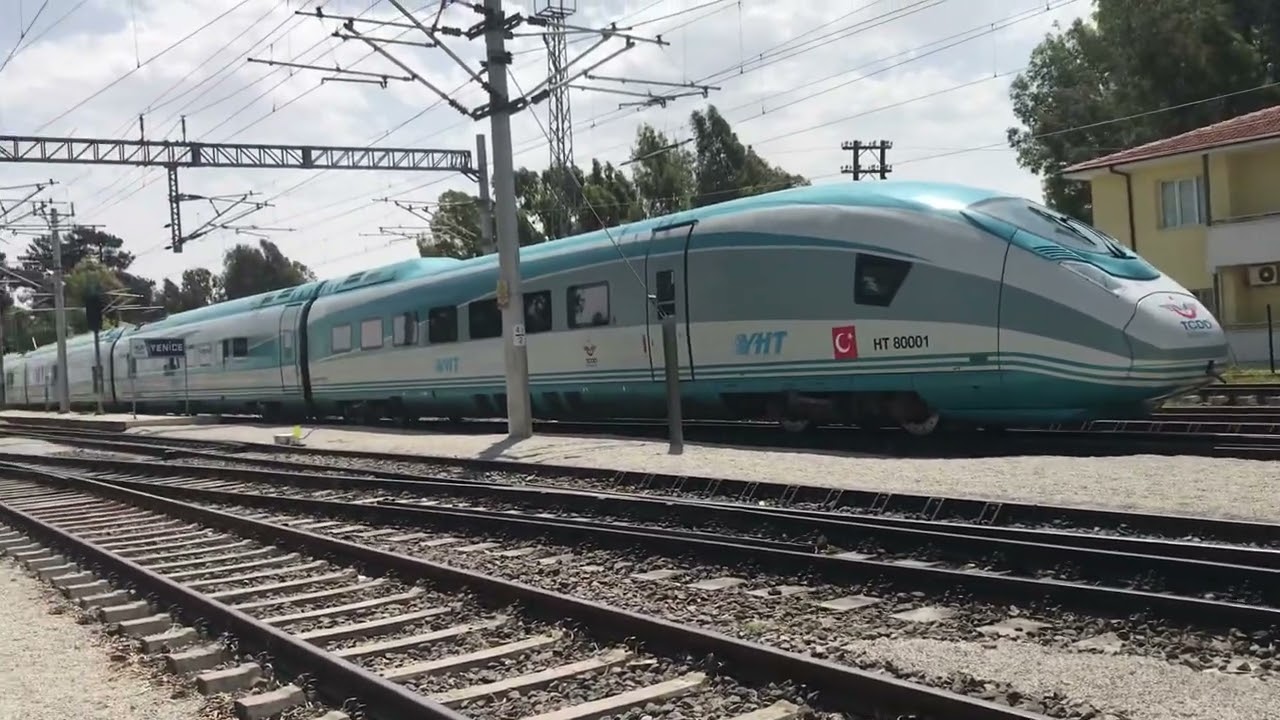 YHT SIEMENS YENİCE’DE GAZİANTEP GAZİRAY AÇILIŞINA GİDERKEN