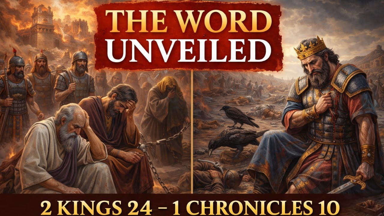 THE WORD UNVEILED-- 2 KINGS 24 TO 1 CHRON 10