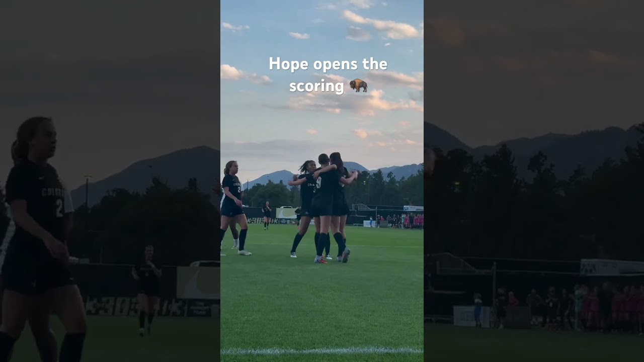 Three games, three goals for Hope Leyba to start the season! 