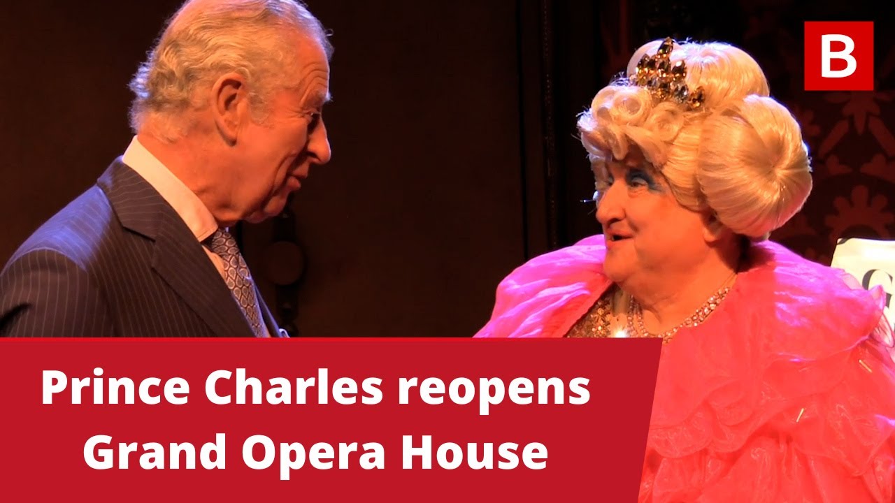 Prince Charles reopens Belfast Grand Opera House | Camilla & Charles visit Northern Ireland