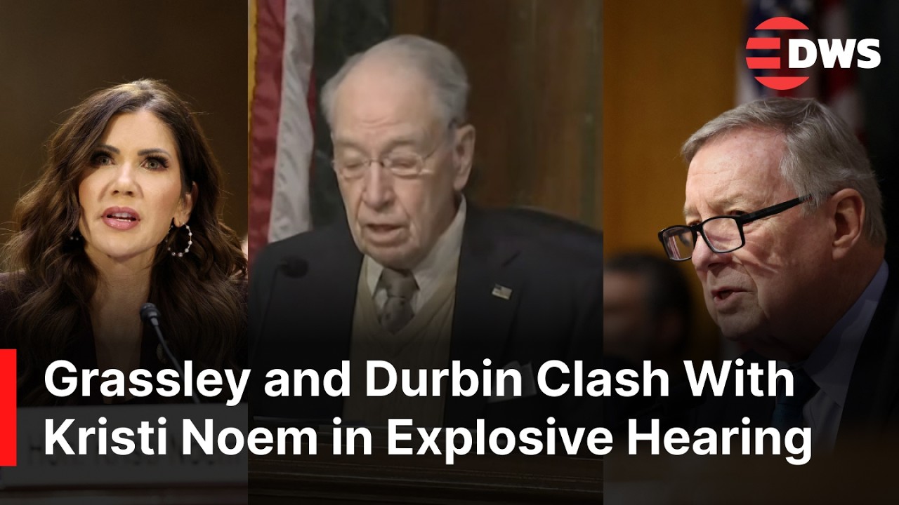 Chuck Grassley and Dick Durbin Clash With Kristi Noem in Explosive DHS Hearing | AC1G