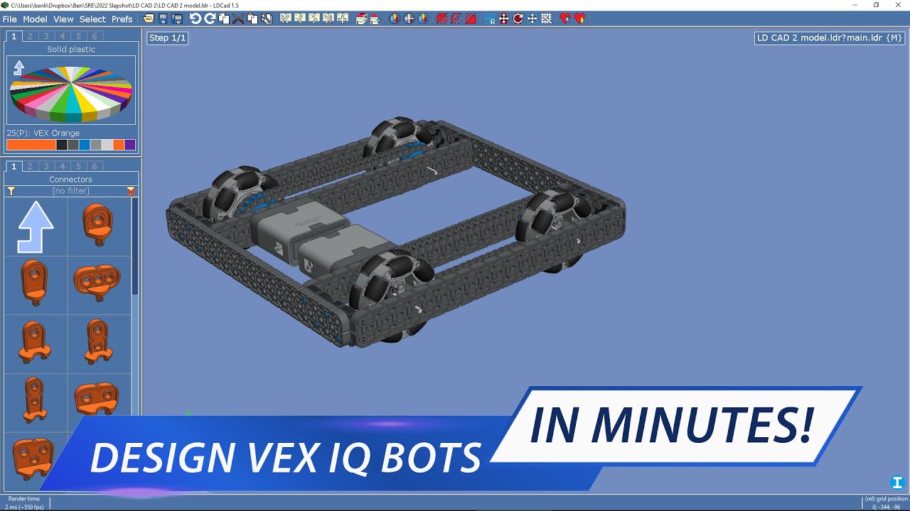 Design a VEX IQ Robot in 10 Min! (with Ben Lipper)