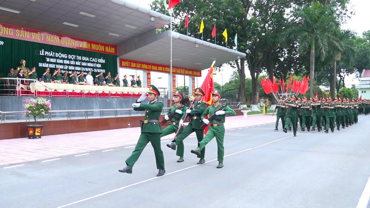 TRUNG  ĐOÀN 209 PHÁT ĐỘNG ĐỢT THI ĐUA CAO ĐIỂM 