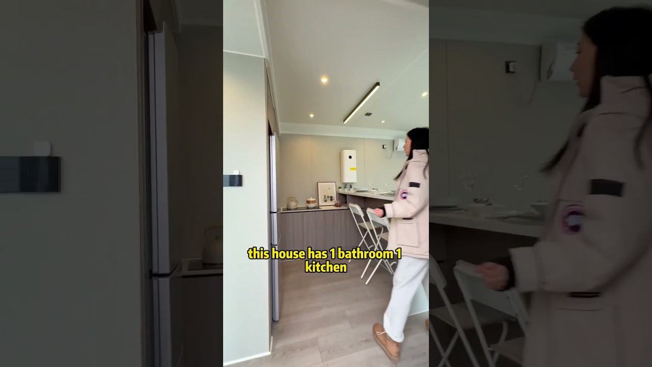 Not rv not container space capsule house#airbnb #camping #prefabhouse #ourdoors #etonghouse