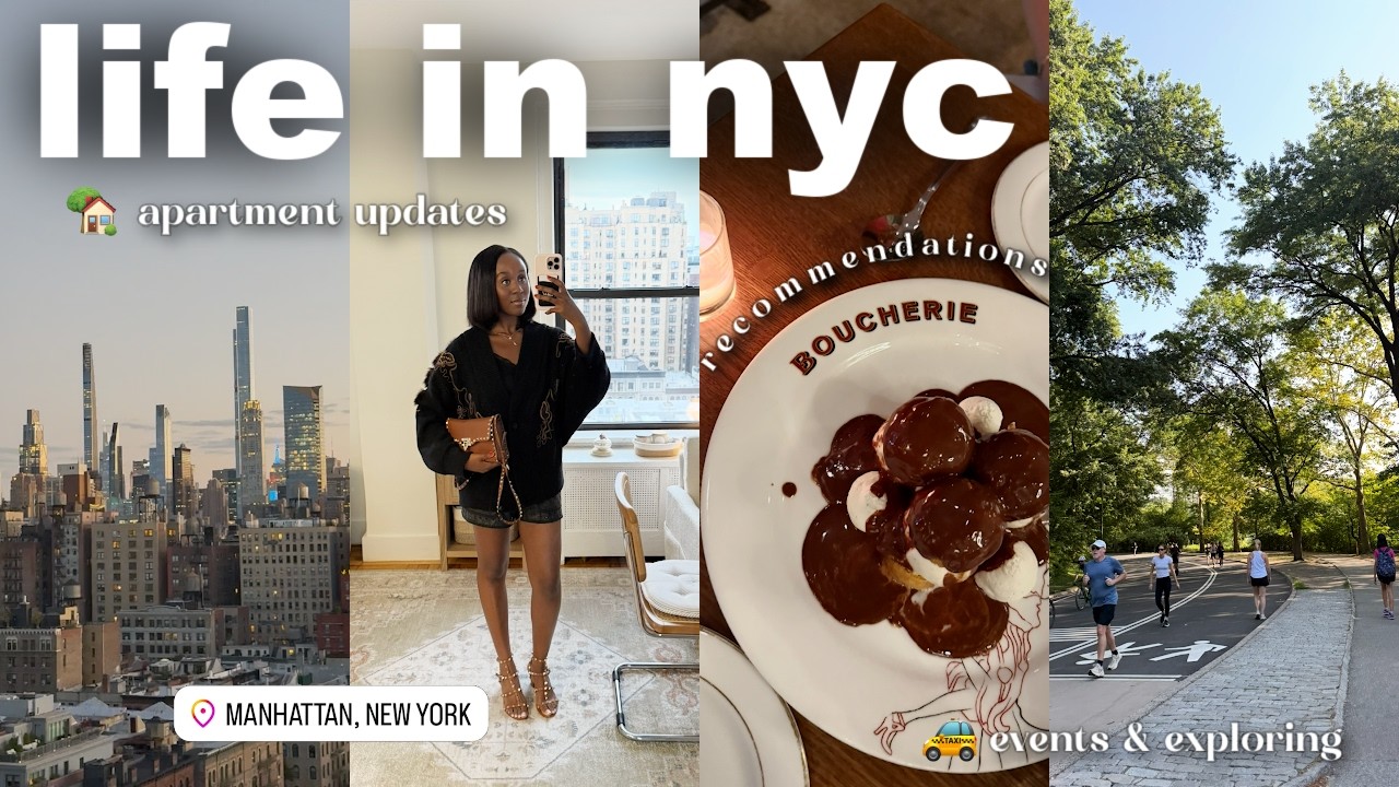 what it's like living in new york city 🚕🍎 (vlog)