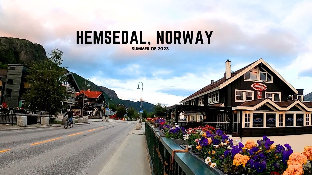 Hemsedal, Norway - Our first hotel stopped during our Norway Summer  Adventure Tour 2023