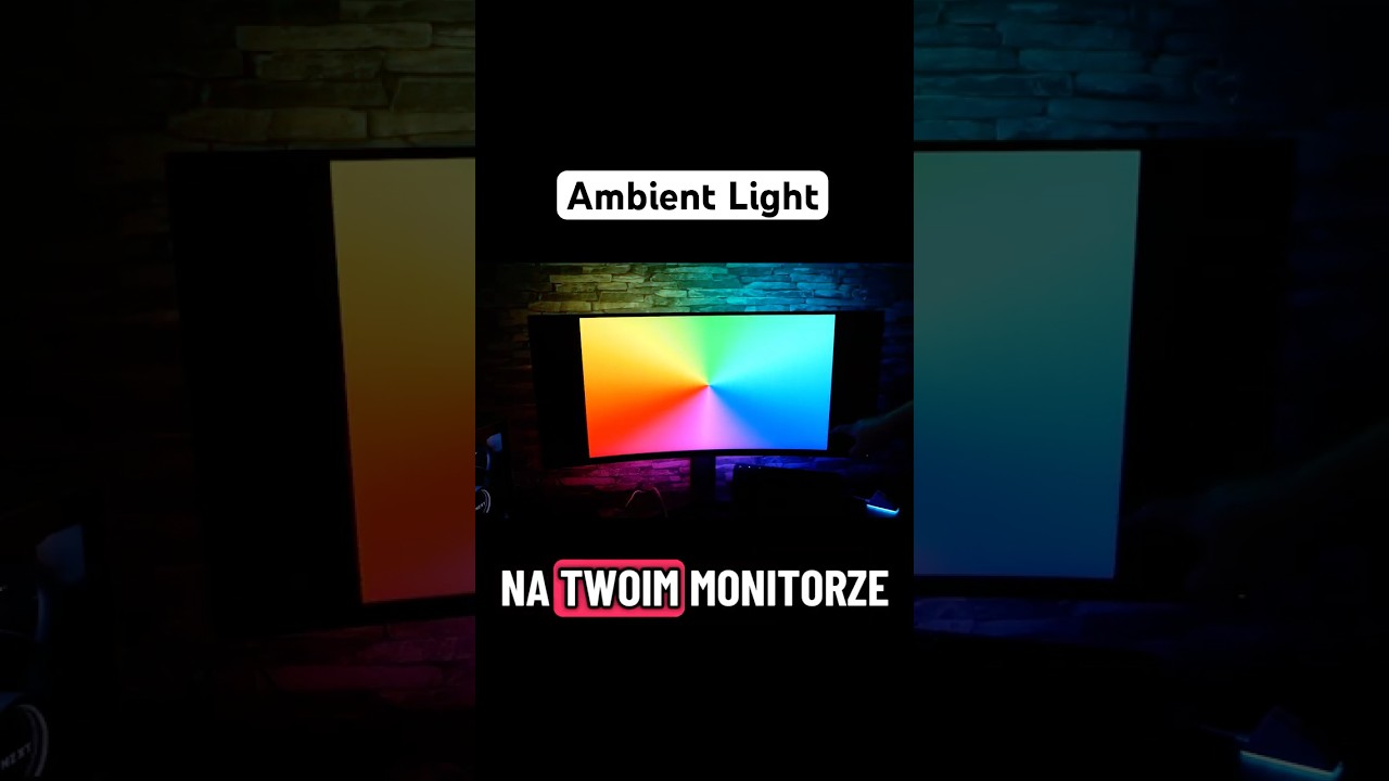 Ambient Light do komputera PONOWNIE DOSTĘPNE! WS2182B Zestaw #pc #mods #ambientmusic #diy #diycrafts