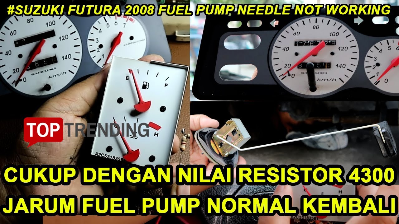 Jarum Fuel Pump Suzuki Futura 2008 Tidak Berfungsi