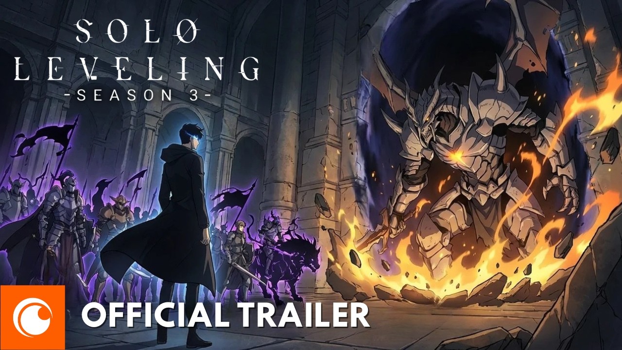 Solo Leveling Season 3 (2026) | OFFICIAL TRAILER &mdash; The Monarch War Ignites | Crunchyroll