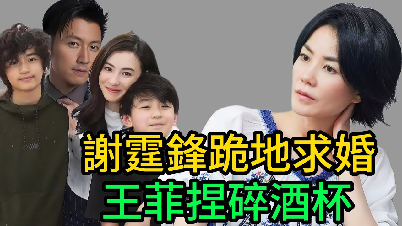 王菲徹底出局！目睹謝霆鋒一家四口擁抱，天後深夜清空帳號只留4個字！這場25年的三角戀終於大結局了#謝霆鋒#張柏芝#王菲#鋒芝重婚#紅館演唱會#Lucas#Quintus#Marcus#世紀求婚