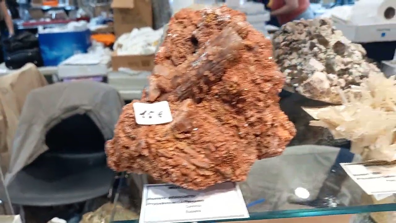 feria de minerales en Barcelona  1