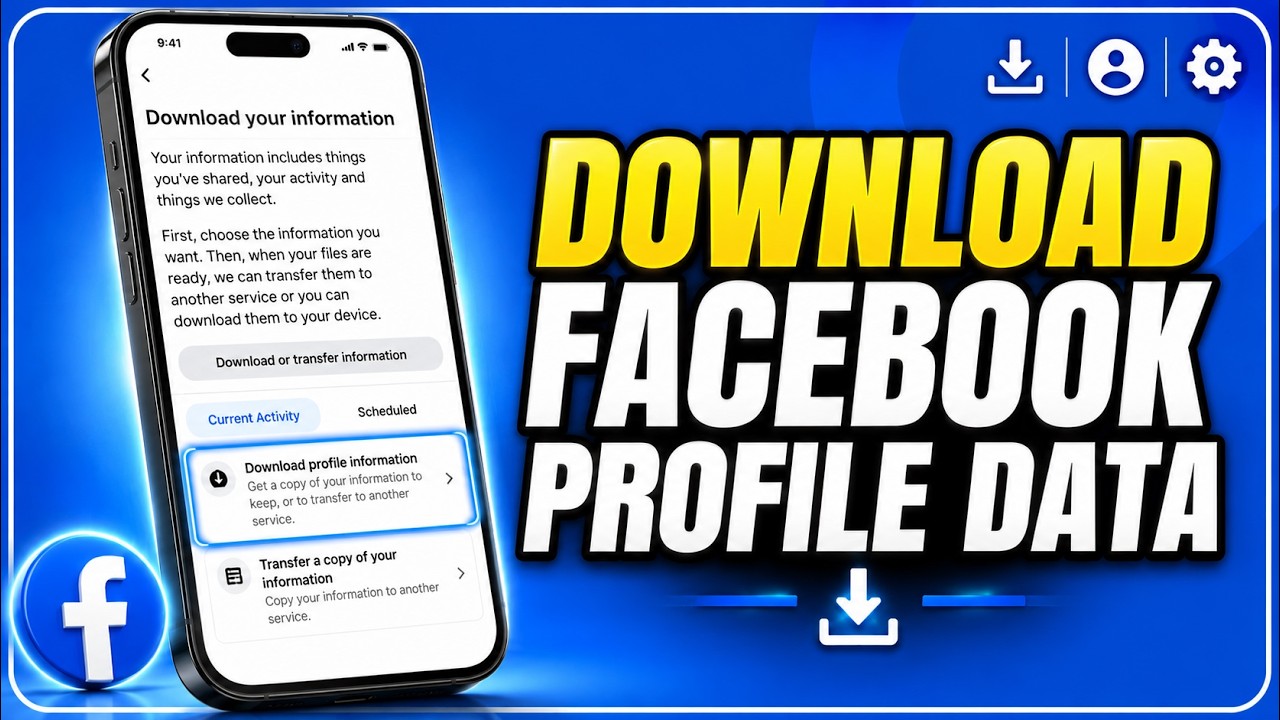 How to Download Facebook Profile Data &ndash; Step-by-Step Guide 🔽