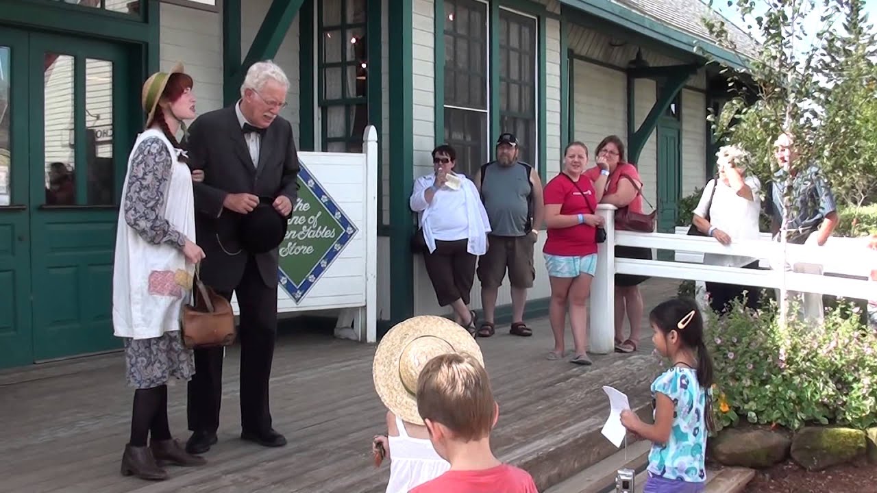 Anne Meets Matthew at the Train Station - Avonlea PEI