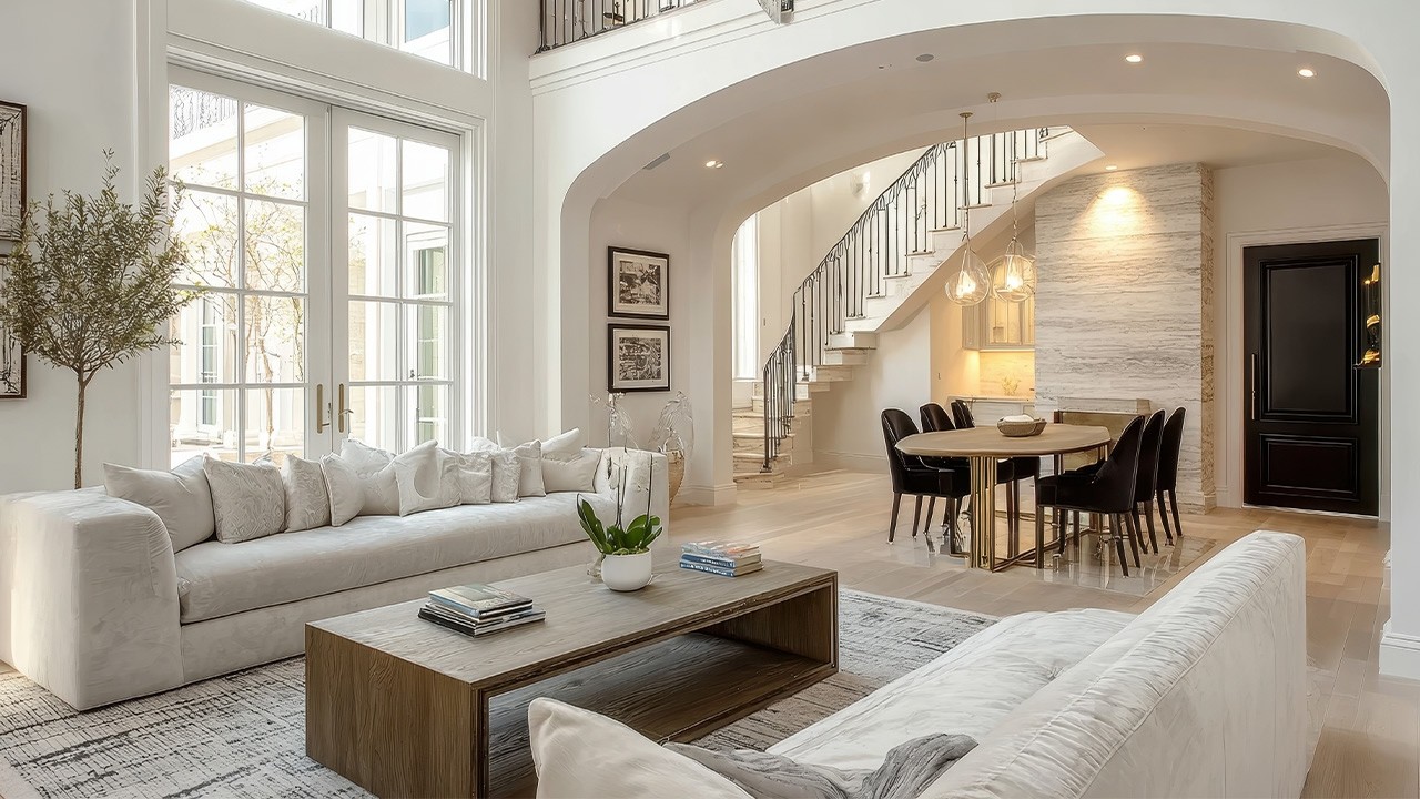 Beyond Open-Plan: Creating Visual Harmony Between Kitchen and Living Areas