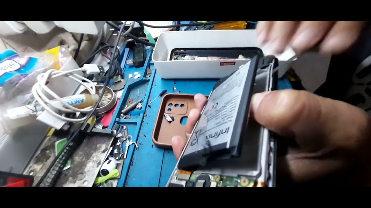 CARA GANTI BATERAI INFINIX SMART 5