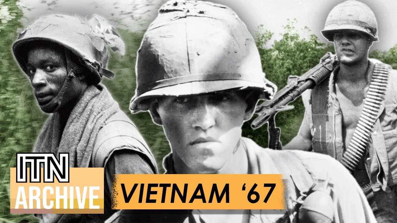 Вьетнам '67 | Кадры с передовой запечатлели конфликт крупным планом (1967) | Архивный документаль...