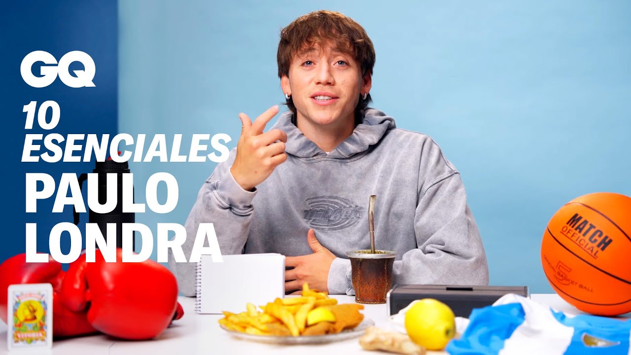 Paulo Londra: 10 objetos sin los que no puede vivir | 10 Esenciales | GQ España