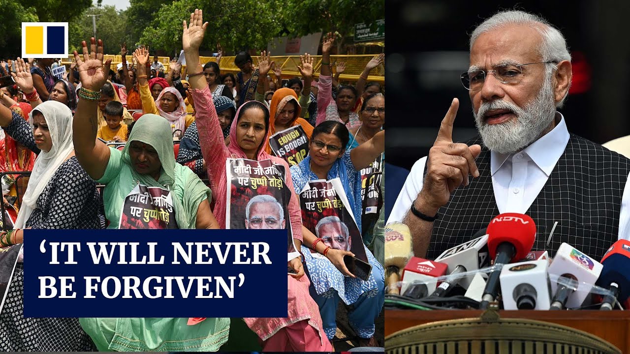 Modi breaks silence over Manipur violence after sexual assault video sparks anger across India