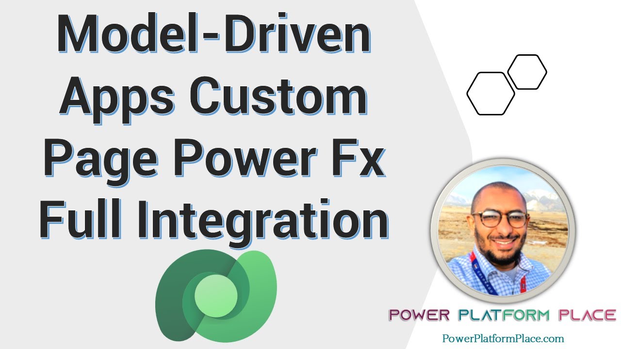 Model-Driven Apps Custom Page Power Fx Full Integration Tutorial