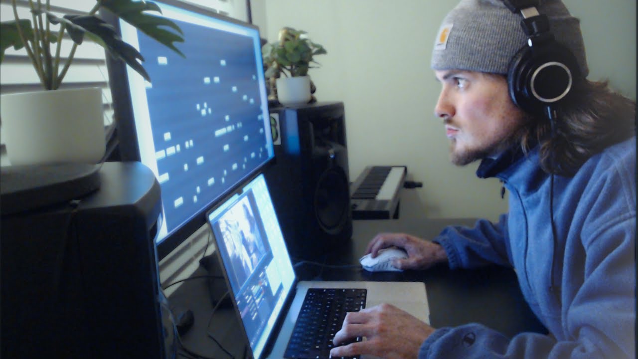 making a beat before i sleep