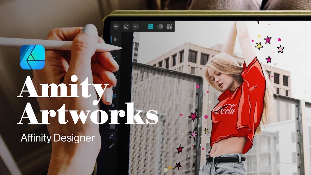 iPad Proプロ向けのデザインアプリ【 Affinity Designer 】でデザイン♡