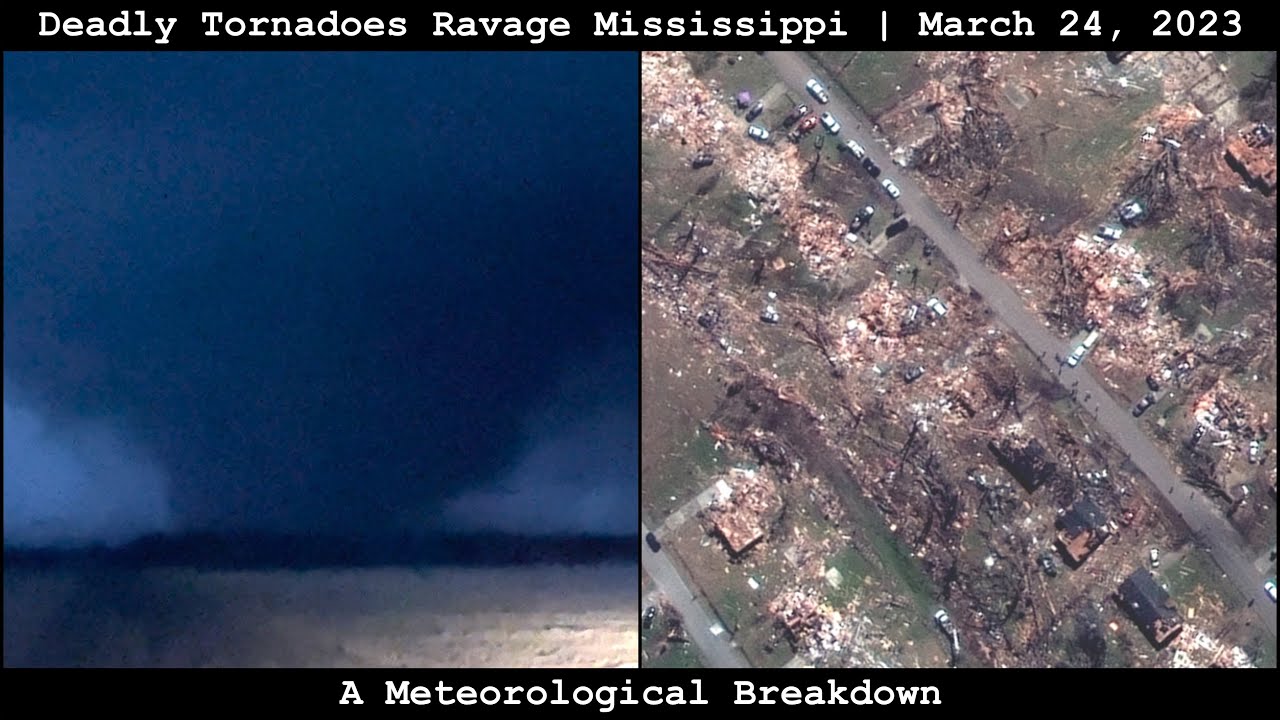 Meteorological Breakdown: Deadly Tornadoes Ravage Mississippi - March 24, 2023