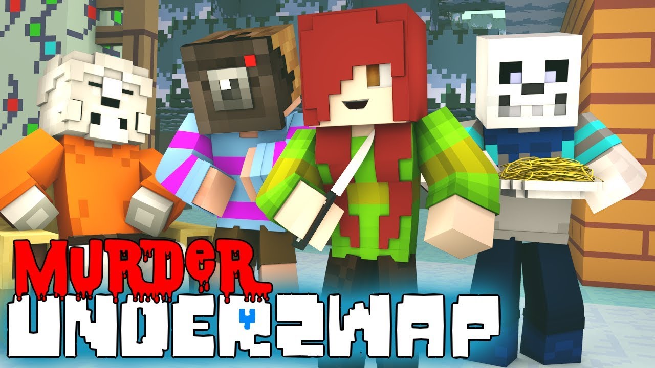 Minecraft UNDERSWAP! BLUEBERRY SANS & LAZY PAPYRUS?! (Minecraft Undertale Roleplay)