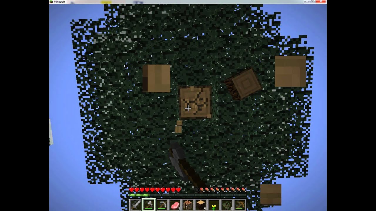 Minecraft / hra jednoho hr&aacute;če / d&iacute;l 1 / M&aacute;m provizorn&iacute; dům!