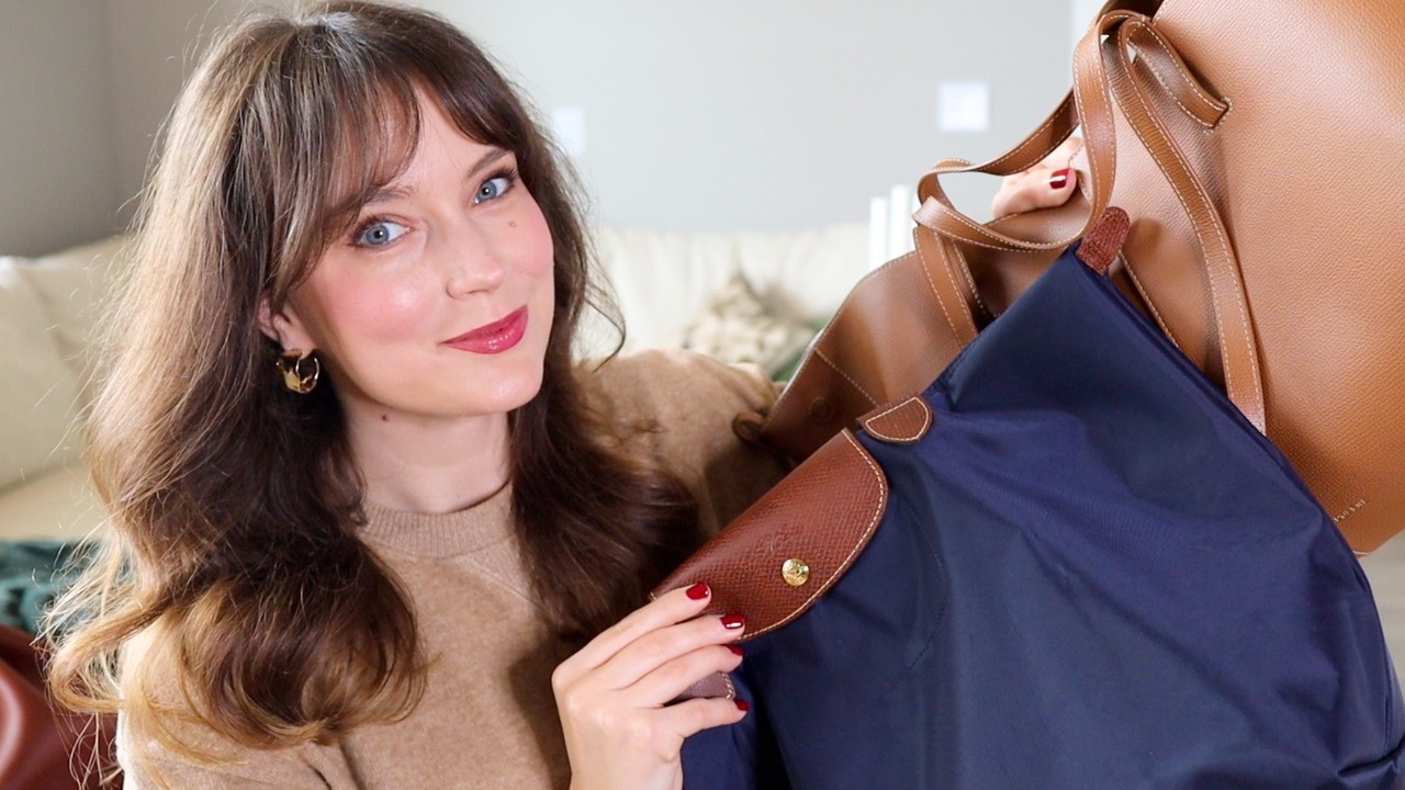 Longchamp Le Pliage vs. Polene Cyme bags - Sizing, What fits & Review