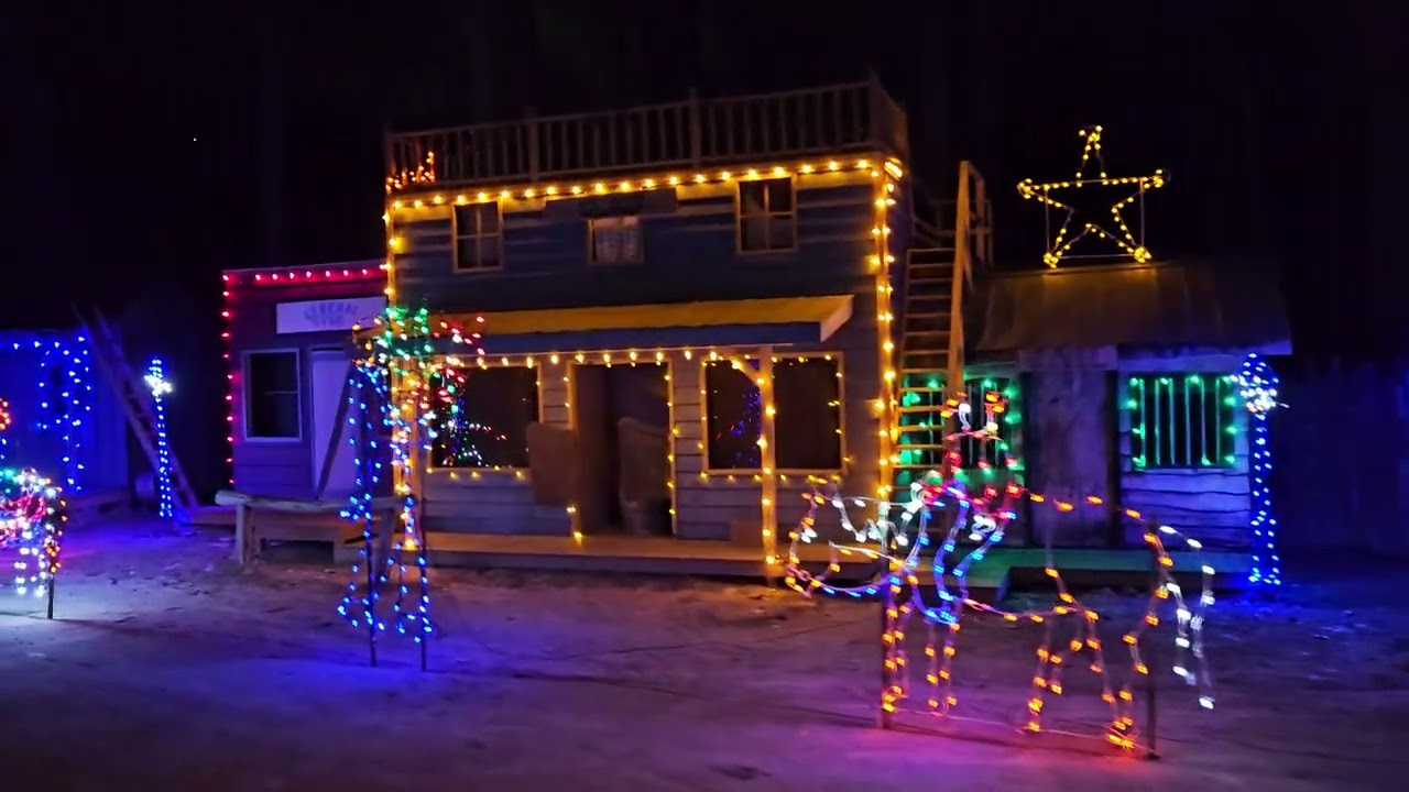 Tweetsie Rail Road Christmas Train ride #12