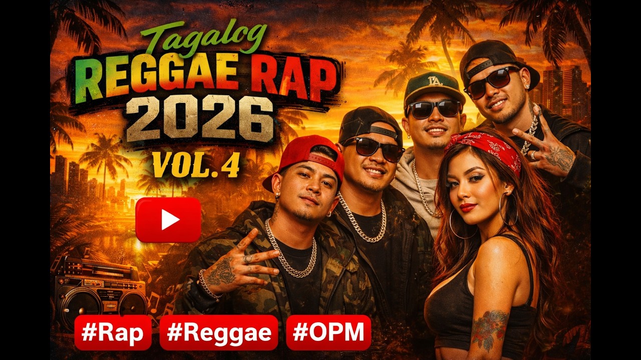 Tagalog Reggae Rap 2026 Vol.4 : #TagalogReggaeRap#OPM2026#PinoyReggae