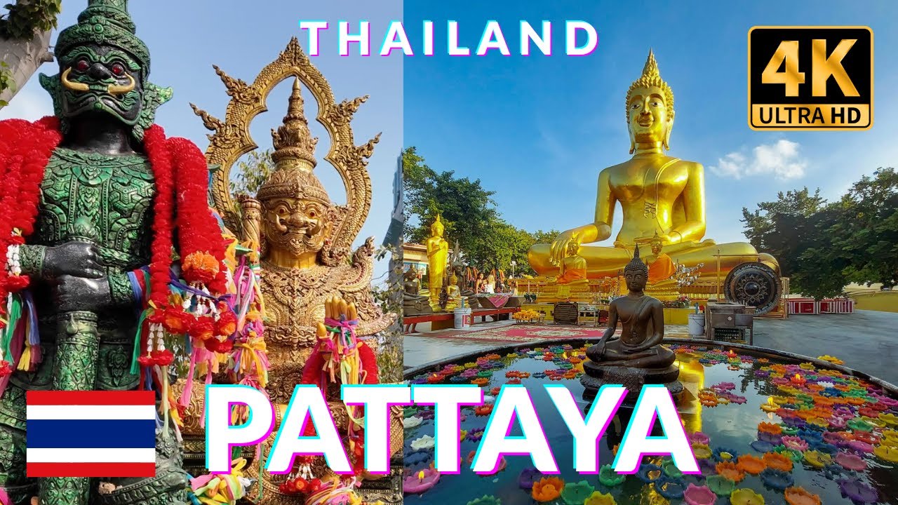 THAILAND Big Buddha Temple Pattaya 4K - 2026
