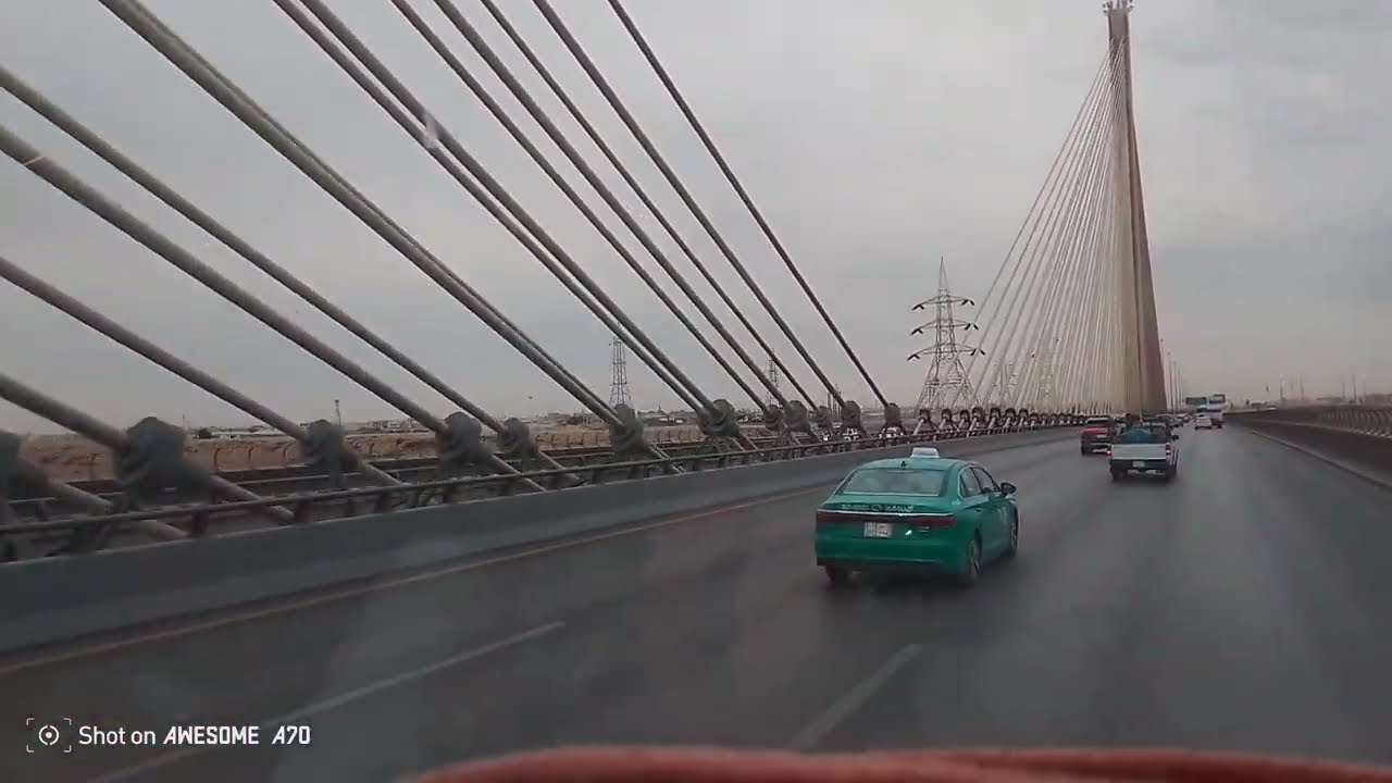 সৌদি আরবে ঝুলন্ত ব্রিজ কত সুন্দর -ksa #travelblog #machine #automobile #মর্নিং2pmরেজাল্ট #business 
