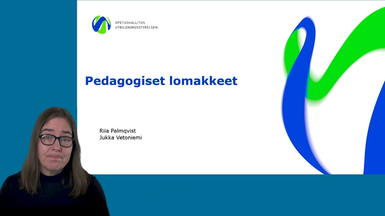 Pedagogiset lomakkeet