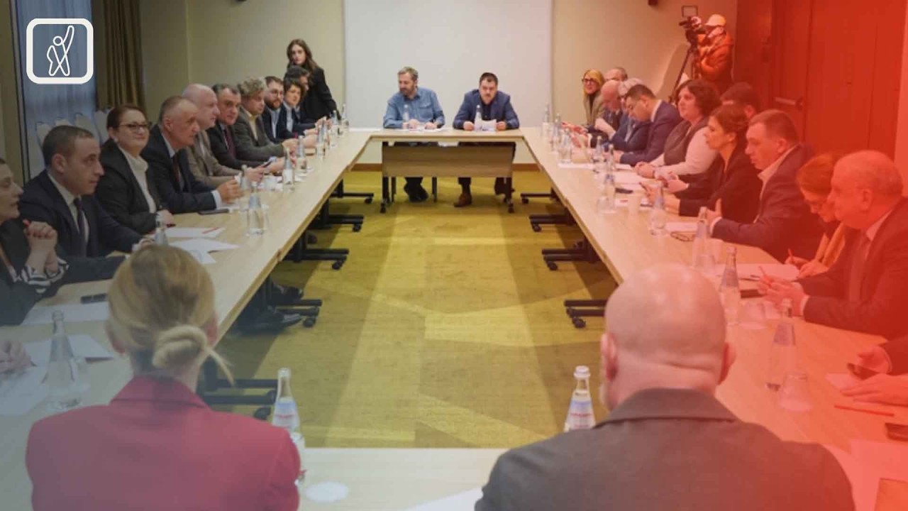 ოპოზიციური ალიანსის შეხვედრა