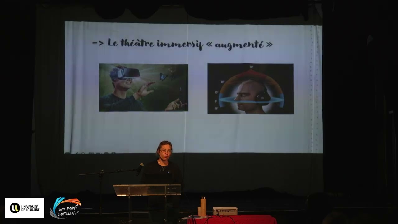 2025 : Conférence Théâtre immersif et performances immersives (DNMADE Spectacle - Daunot NANCY)