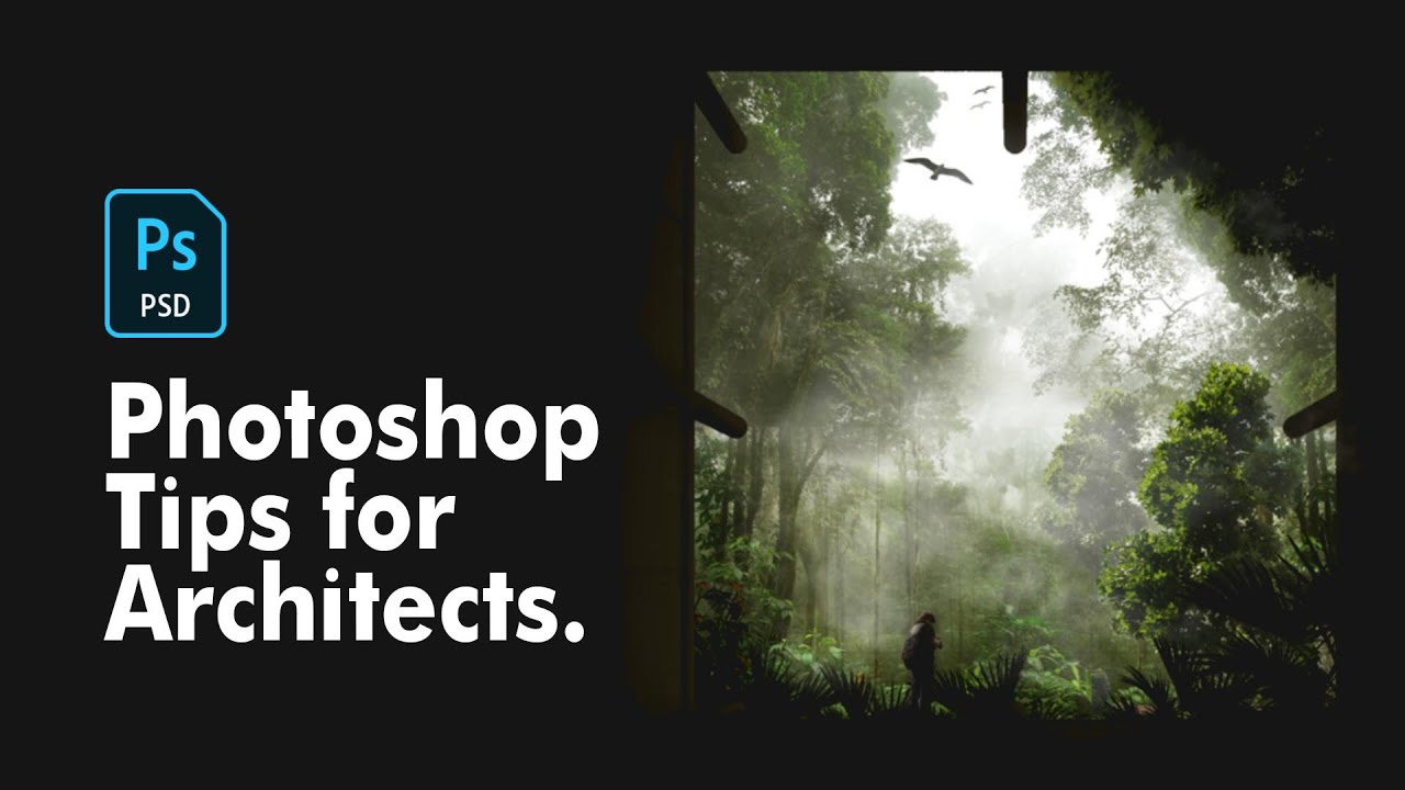 5 Photoshop Tips an architect needs to know.