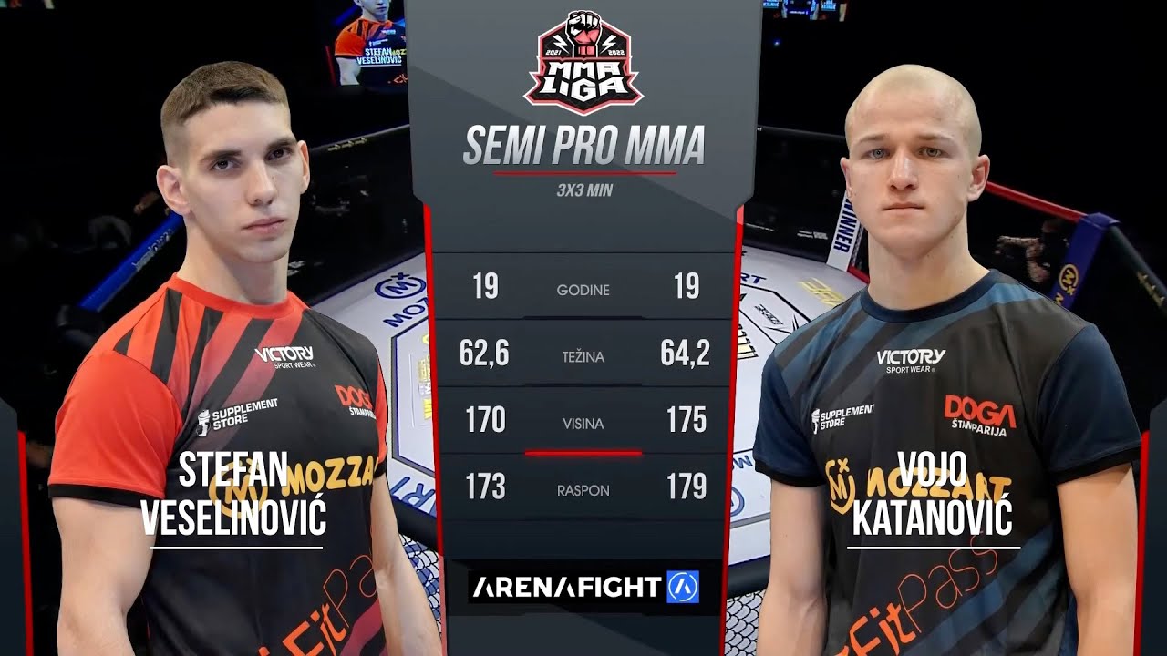 Veselinović Stefan vs. Katanović Vojo / MMA LIGA SRBIJE 4.kolo