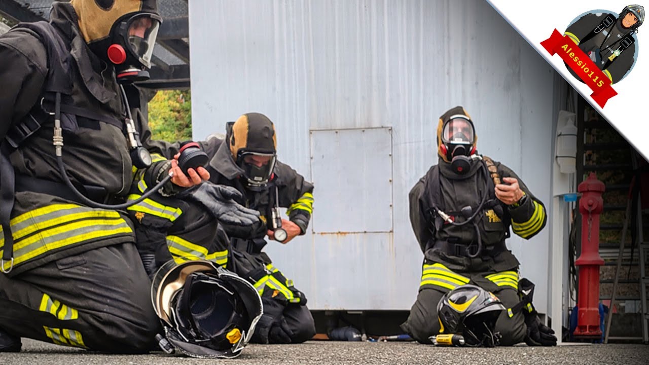 Vigili del Fuoco - Corso Antincendio Navale - #helmetcam #FireCam #vigilidelfuoco