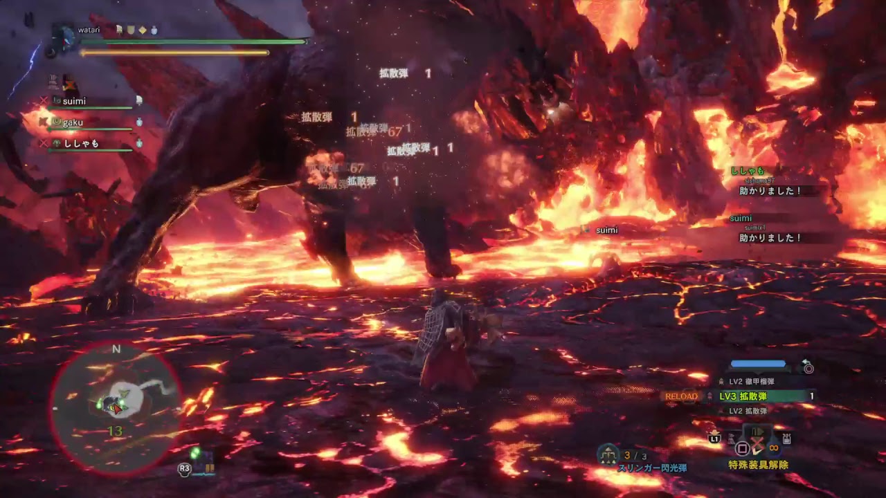 「MHW」　ヘビィ専のマルチ極ベヒーモス　改良型