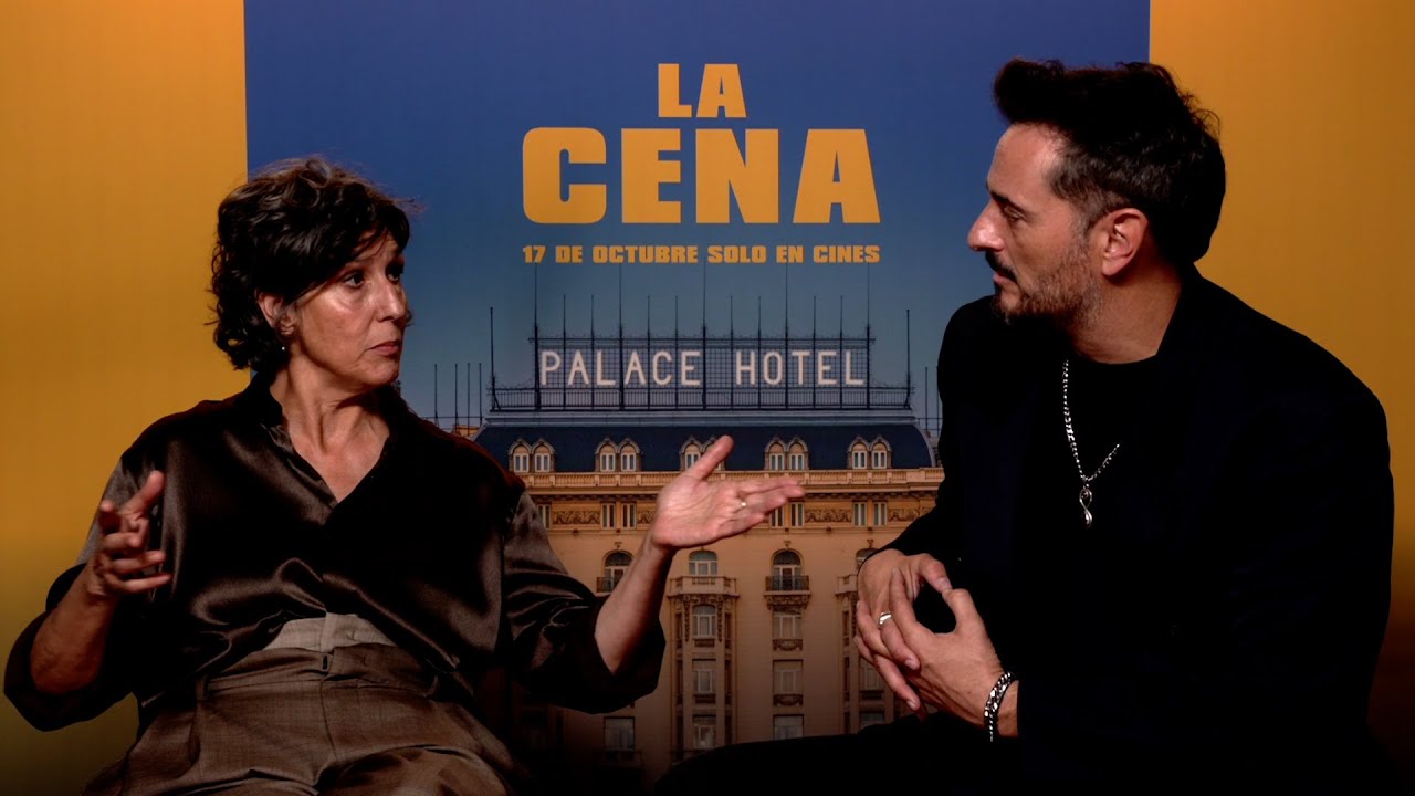 Asier Etxeandia y Elvira M&iacute;nguez, un falangista y una anarquista en 'La cena': 