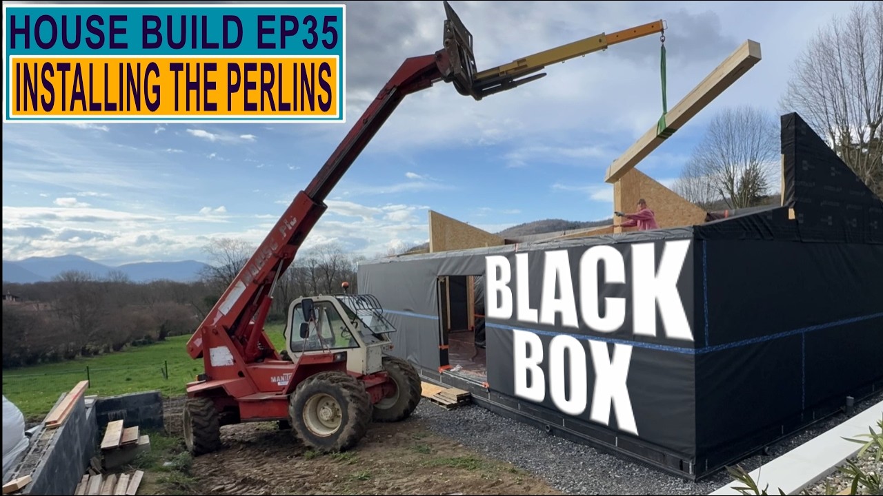 Giant Purlins Go Up | Dream Passive House Build EP35