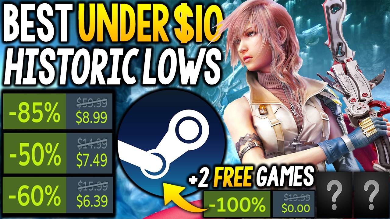 ЛУЧШИЕ ИСТОРИЧЕСКИЕ СКИДКИ НА STEAM ИГРЫ ДО 10$ ПРЯМО СЕЙЧАС &mdash; 2 БЕСПЛАТНЫЕ ИГРЫ!